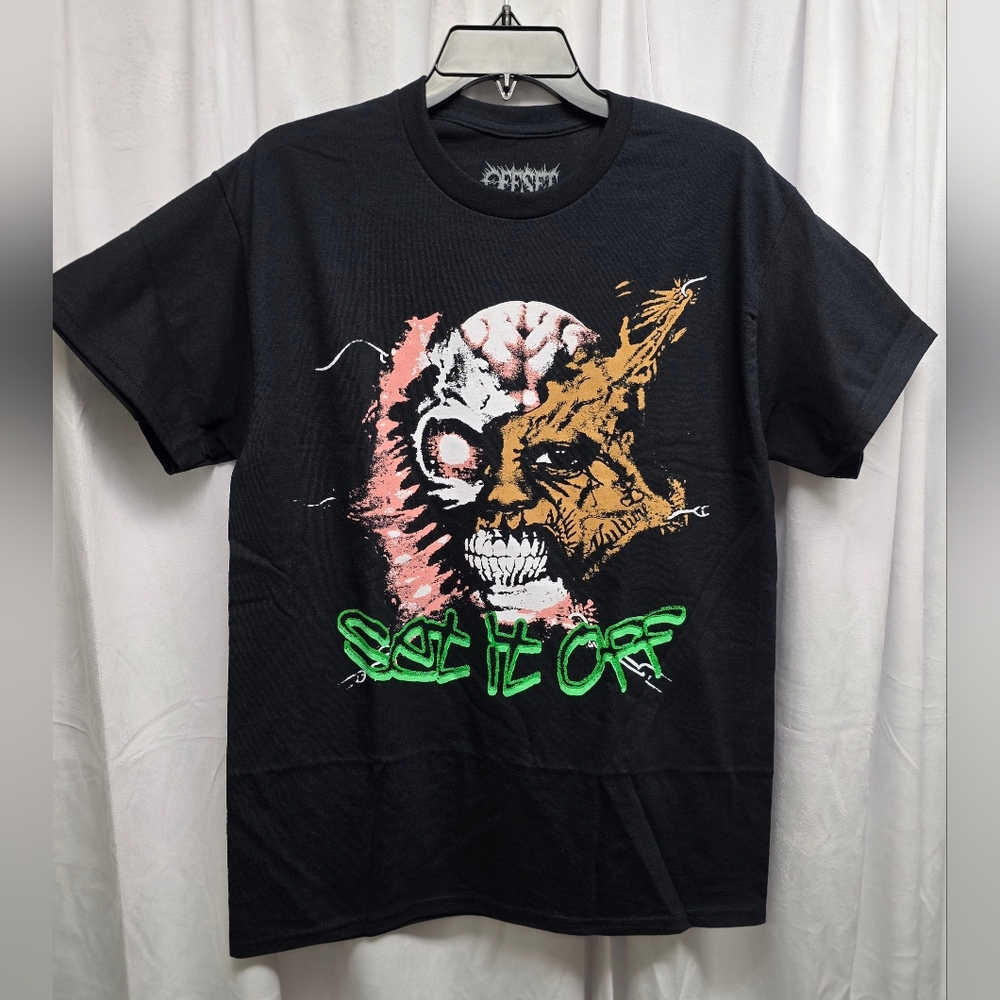 Offset Set It Off Tour T Shirt Black Graphic New Size Medium
